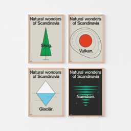 Vulkan/Volcano Poster Print - Natural Wonders Of Scandinavia Moderna Museet Mid Century Modern Yayoi Kusama 20-40% Off + Free Shipping - thumbnail 2