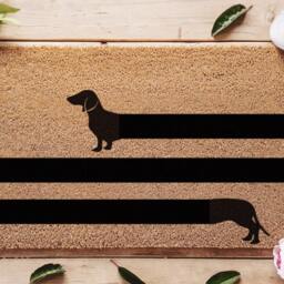 Weiner Dog Doormat - Cute Custom Indoor/Outdoor Funny Dachshund Mat Long Rug Welcome Home Decor - thumbnail 3