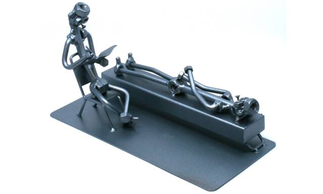 Gift For Psychologist Women, Personalized Nuts & Bolts Funny Psychology Therapist Graduation Gift, School Welded Metal Art - image 1