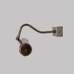 Mid-Century Modern Brass Picture Light - Adjustable Gallery Wall Lamp, Solid Sconce Home Decor - thumbnail 4