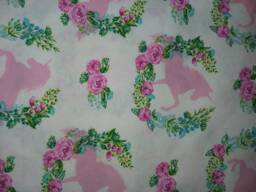 Pink Unicorns & Roses Standard Size Pillowcase