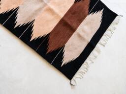 Zapotec Rug Handwoven Mexican Rug, Wool Woven Accent Area Living Room Oaxaca Bedroom - thumbnail 1