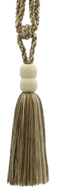 "Double Ball Head Tassel Tiebacks, 9 1/2"" - 24cm, 30" - image 1