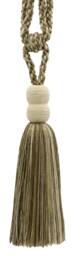 "Double Ball Head Tassel Tiebacks, 9 1/2"" - 24cm, 30" - thumbnail 1