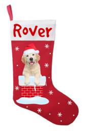 Golden Retriever Christmas Stocking