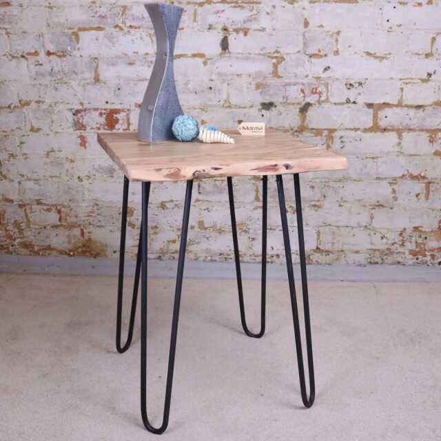 Kalan Live Edge Wooden Side Table - image 1
