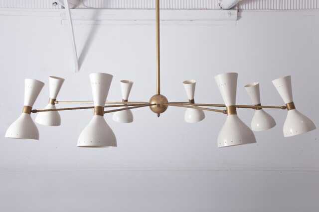 Custom 8 Arm Mid Century Italian Sputnik Brass Chandelier Style, Contemporary Light Fixtures, Ceiling Pendant Light, Kingdomslightltd - image 1