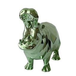 Hippo Spirit, Water Green Limited Edition Sculpture