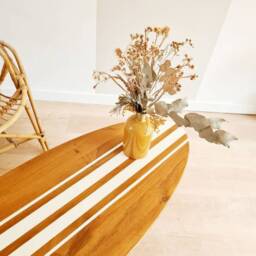 Pine Surfboard Wooden Coffee Table - thumbnail 2