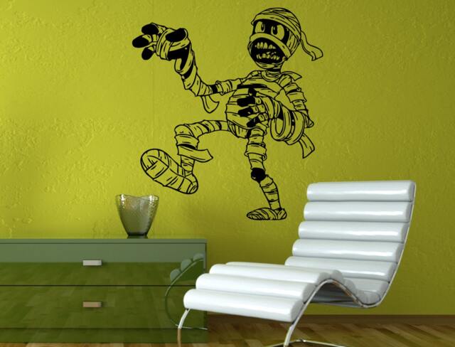 Funny Cartoon Egyptian Mummy Of Ancient Egypt Mythology Gods Wall Decal Vinyl Sticker Mural Room Decor L1345 - image 1