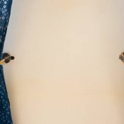 Butterfly Curtain Tie Back Holder, Set Of 2, Brass 2x Large Back, Dragonfly Decor Handmade, Window Treatments - thumbnail 3