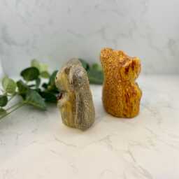 Squirrel Ornament, Woodland Decor, Gift Figurine, Ceramic Decorations, Whimsical Decorations - thumbnail 3