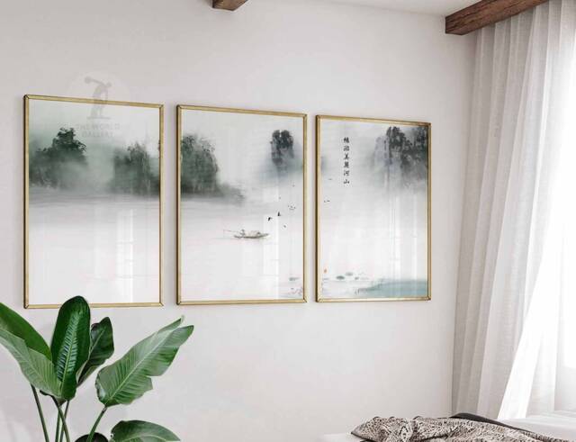 Japanese Wall Art Set Of 3 Posters, Print, Floral Scenery Art, Asian Decor Poster Sets, Gift, A1/A2/A3/A4 - image 1