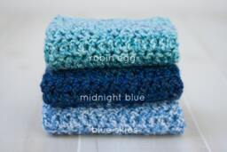 Newborn Baby Blanket Blues - You Choose Color