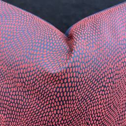 Verel De Belval Kooris Contemporary Luxury Designer Red Blue Cushion Pillow Cover - thumbnail 3