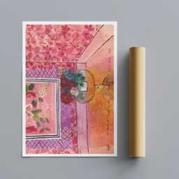 Raoul Dufy Print - Thirty Years Or La Vie En Rose, Framed Canvas Art - thumbnail 3