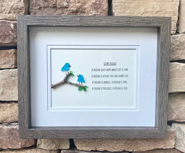"Framed Friendship Poem ""To My Friend" - image 1