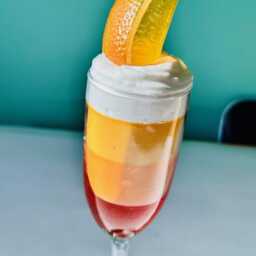 Orange Gelatin Dessert Sculpture/ Dopamine Decor/ Maximalist Pop Art/ Faux Cocktail/ Fake Food/ Food Bake/ Jelly Cake - thumbnail 2