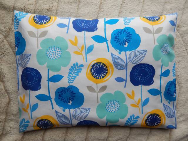 Flower With White Backgroud Pillow Case/ Newborn Toddler Children Kids Case/Girl's Case - image 1