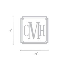 Monogram Wall Decal Baby Boy Name Initial Lettering - thumbnail 3