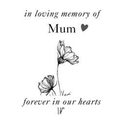 In Loving Memory Of A Mum Candle Candles Gift Memorial - thumbnail 4