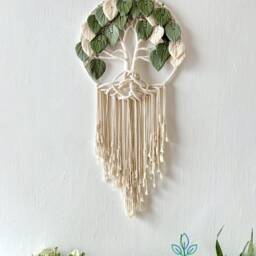Tree Of Life Macrame Wall Hanging Boho Nursery Decor - thumbnail 4