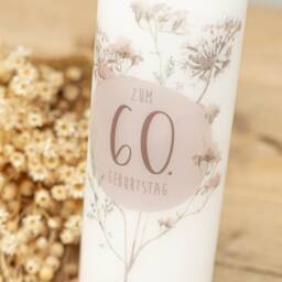 Birthday Candle For A 60Th Anniversary As Birthday Gift - thumbnail 2