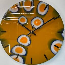 33cm Modern Abstract Unusual Resin Clocks, Wall Art Clock, Kitchen Home Decor - thumbnail 4