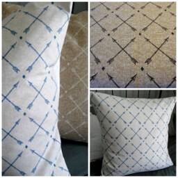 Black Cross Arrows.beige.arrows.farmhouse Decor.farmhouse Pillows.3 Color Options.accent Pillows.throw Pillow.toss Pillow.slipcovers - thumbnail 1