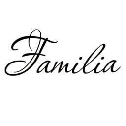 Vwaq Familia Wall Decal Family Quote Home Decor Art Sticker - 123 - thumbnail 2