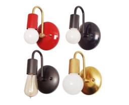 Modern Wall Sconce - Petite Arched Vanity Lighting Bathroom Entryway Kitchen Light Living Room Ul Listed