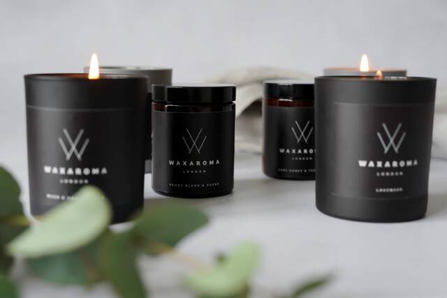 Black Orchid Scented Soy Candle Vegan Luxury Jar, Inspired By Tom Ford - image 1