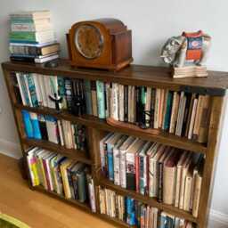 Eden - Solid Reclaimed Timber Bookcase Living Room Kitchen Unit - thumbnail 3
