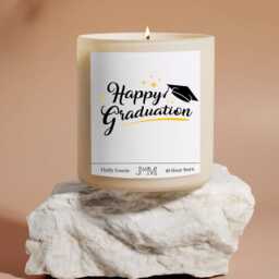 Graduation Candle Gift Set. Happy Graduation Gift. 2025 Gifts. Candle For - thumbnail 3