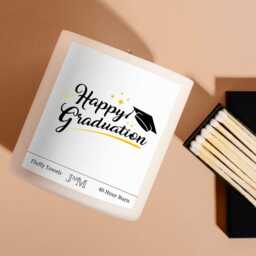 Graduation Candle Gift Set. Happy Graduation Gift. 2025 Gifts. Candle For - thumbnail 2
