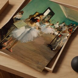 Degas Ballet Painting, Dance Class Canvas Print, French Art - thumbnail 2