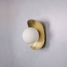 Brass Wall Sconce - Lighting , Vanity Light Fixture, Black - thumbnail 2