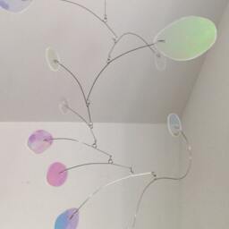 Sale Prism Baby Mobile - Modern Amazing Reflective Abstract Art Sculpture For Nursery Or Any Room Atomic Retro Vintage Eames Mid Century - thumbnail 3