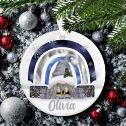 Personalised Kids Christmas Decoration - Granddaughter Gift Custom Bauble For Boys & Girls Stocking Filler Eve Box