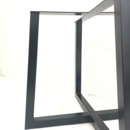 Trapezium X Table Frame By Designer Legs - Dining/steel/Metal/Industrial - thumbnail 3