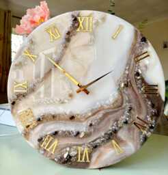 Elegant Resin Wall Clock 17, 7 - thumbnail 1