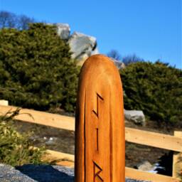 Eir Statue, Norse Goddess, Wooden Norse God Viking Asatru, Gods, Pagan - thumbnail 4