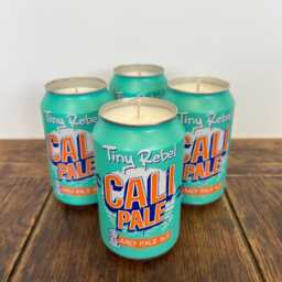 Tiny Rebel Beer Can Candle - Scented Soy Wax Clwb Tropica Easy Livin Cali Pale - thumbnail 3