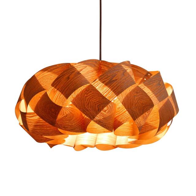 Lighting-Braided Pendant Light-Chandelier-Ceiling Light-Wood Light-Hanging Lamp - image 1