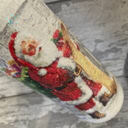 Santa Vase & Light Up Bottle Set, Gifts, Santa Autumn, Xmas Gifts - thumbnail 2