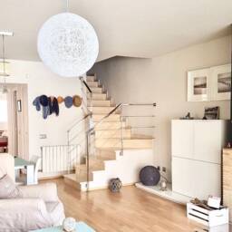 Globe Pendant Light, Nordic Lamps, Nursery Plug in Ceiling, Modern Ceiling Light - Hemi Sphere