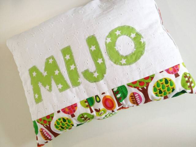 Baby Pillow Personalized With Name Trees - image 1