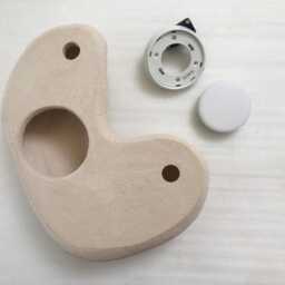 2 Piece Ceramic Wall Sconces Set, Lamp, Limited Edition - thumbnail 4