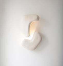 2 Piece Ceramic Wall Sconces Set, Lamp, Limited Edition - thumbnail 1
