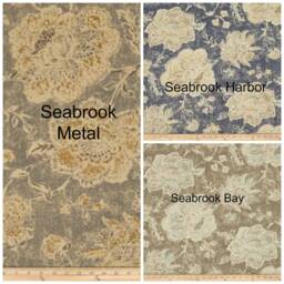 3 Color Choices Magnolia Home Fashions Seabrook Metal.toss Pillows.floral.slipcovers.pillow Covers.distressed Blue - thumbnail 3